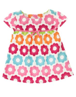 Ensemble Gymboree Fille Taille 4 – Top Violet, Jupe à Carreaux Marron, Motifs Tournesol, Neuf Avec étiquettes